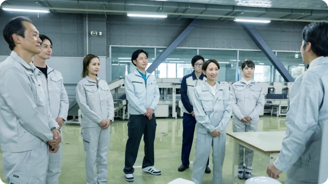 社員の1日のスケジュール例