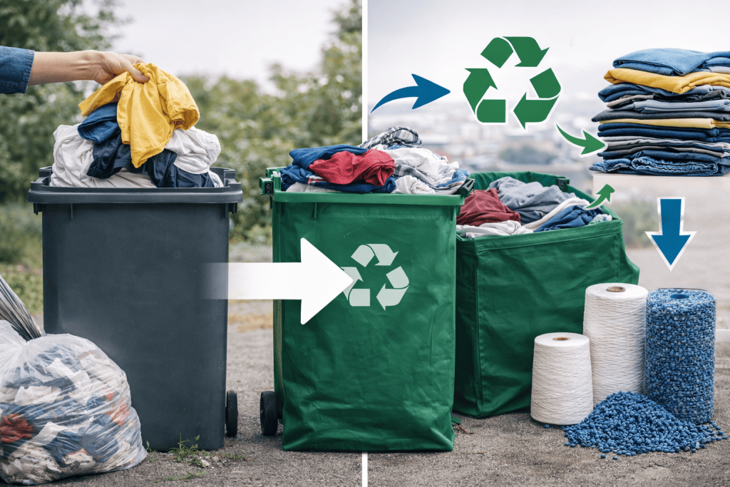 リサイクルの様子